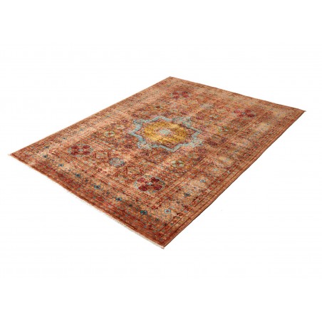 Tappeto Mamlouk Pakistan rosso marrone 126x172