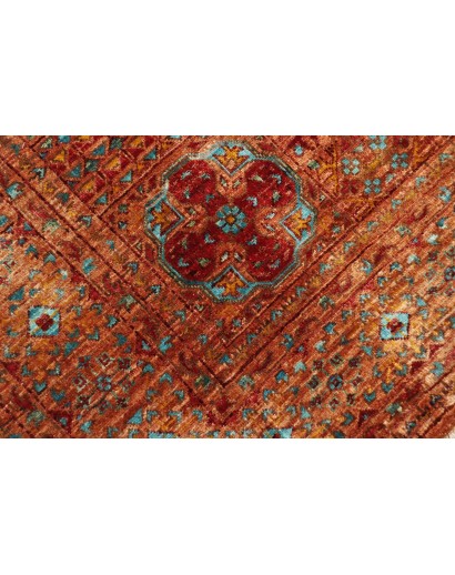 Tappeto Mamlouk Pakistan rosso marrone 126x172