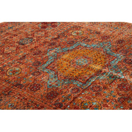 Tappeto Mamlouk Pakistan rosso marrone 126x172