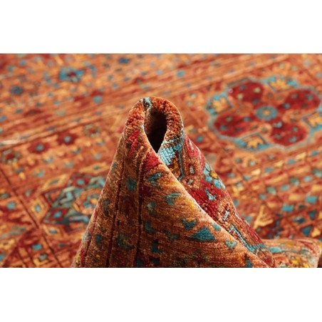 Tappeto Mamlouk Pakistan rosso marrone 126x172