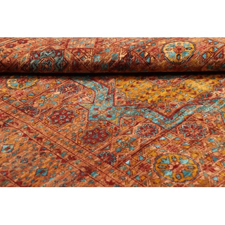 Tappeto Mamlouk Pakistan rosso marrone 126x172