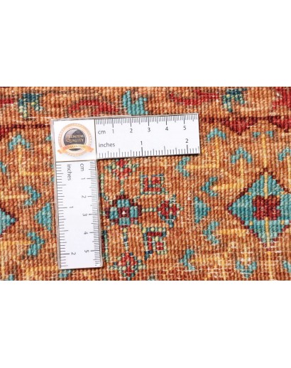 Tappeto Mamlouk Pakistan rosso marrone 126x172