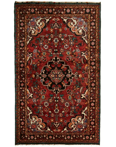 Tappeto Hamadan Persia marrone 125x204
