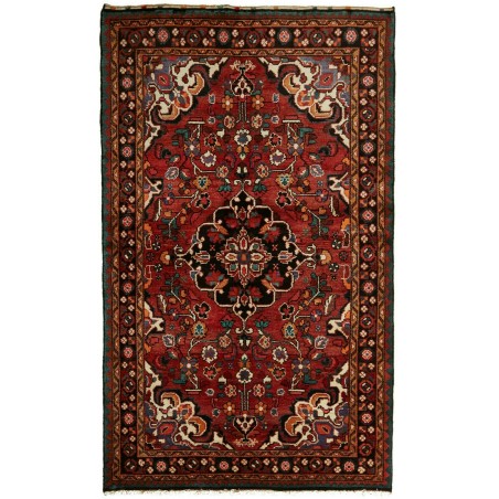 Tappeto Hamadan Persia marrone 125x204