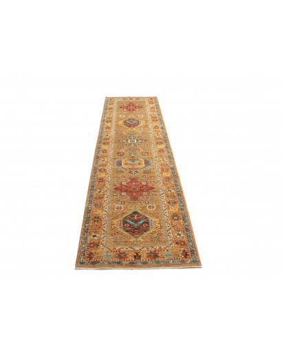 Tappeto Tribal Pakistan marrone bianco 79x298