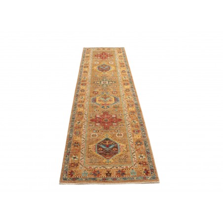 Tappeto Tribal Pakistan marrone bianco 79x298