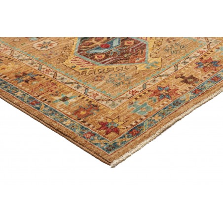 Tappeto Tribal Pakistan marrone bianco 79x298