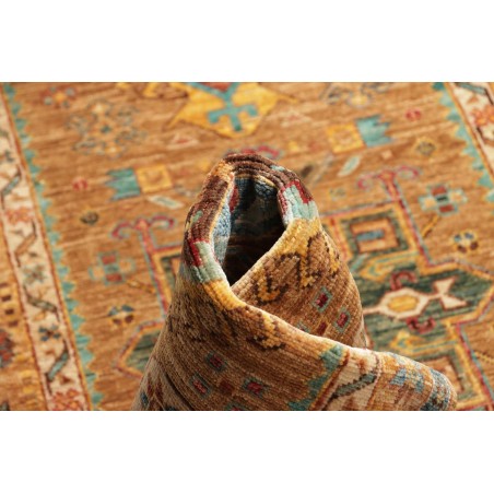 Tappeto Tribal Pakistan marrone bianco 79x298