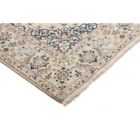 Tappeto Nain 9La Persia bianco azzurro 154x242