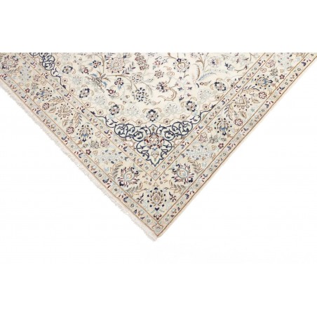 Tappeto Nain 9La Persia bianco azzurro 154x242