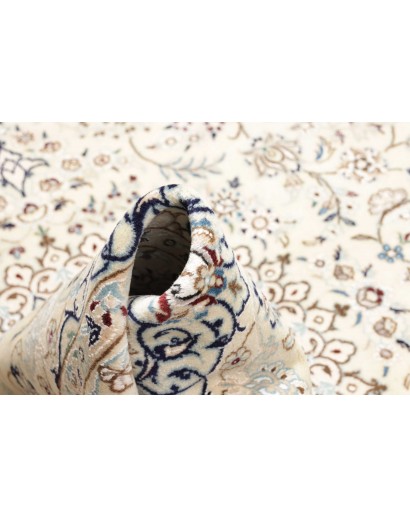 Tappeto Nain 9La Persia bianco azzurro 154x242