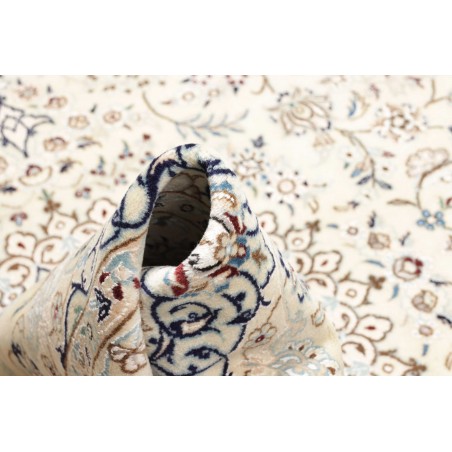 Tappeto Nain 9La Persia bianco azzurro 154x242