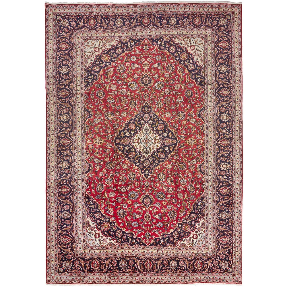 Tappeto Ardakan Persia marrone bianco 255x364