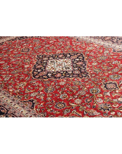 Tappeto Ardakan Persia marrone bianco 255x364