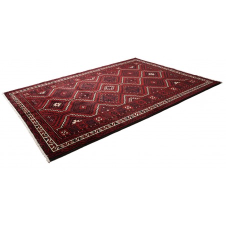 Tappeto Lori Persia blu giallo 222x302