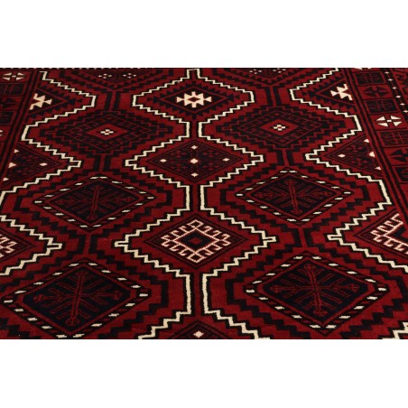 Tappeto Lori Persia blu giallo 222x302