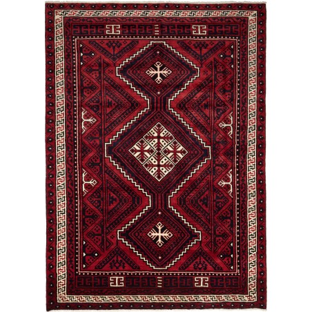 Tappeto Lori Persia blu giallo 201x307