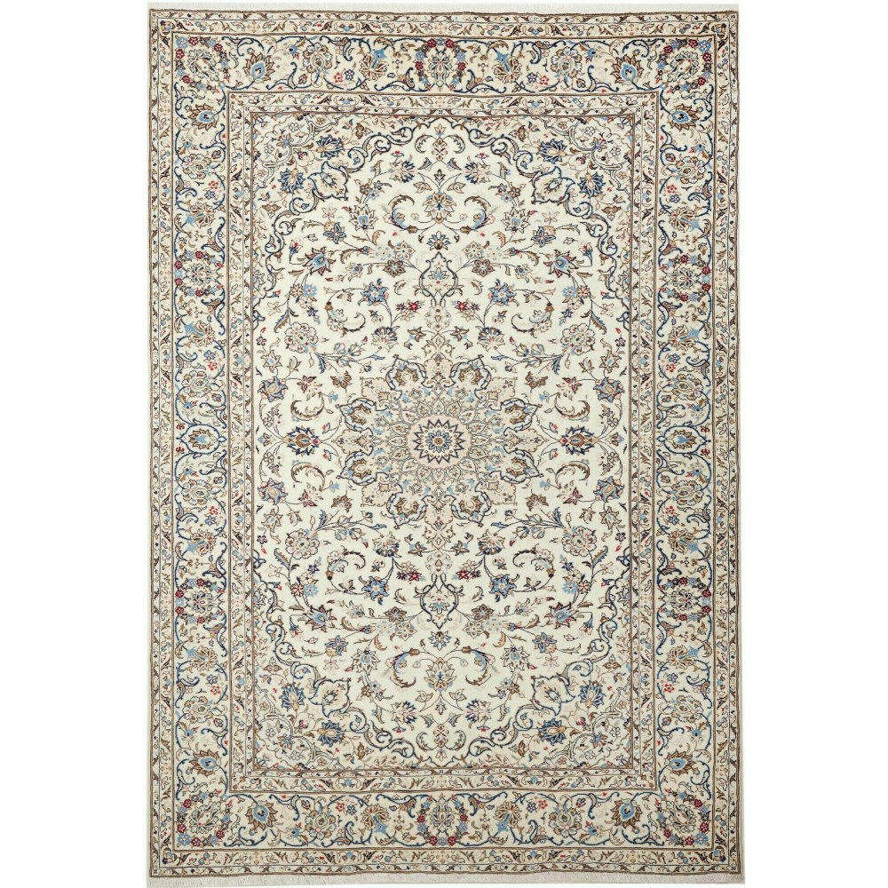 Tappeto Kashan Persia bianco 200x293 Tappeto Kashan Persia bianco 200x293