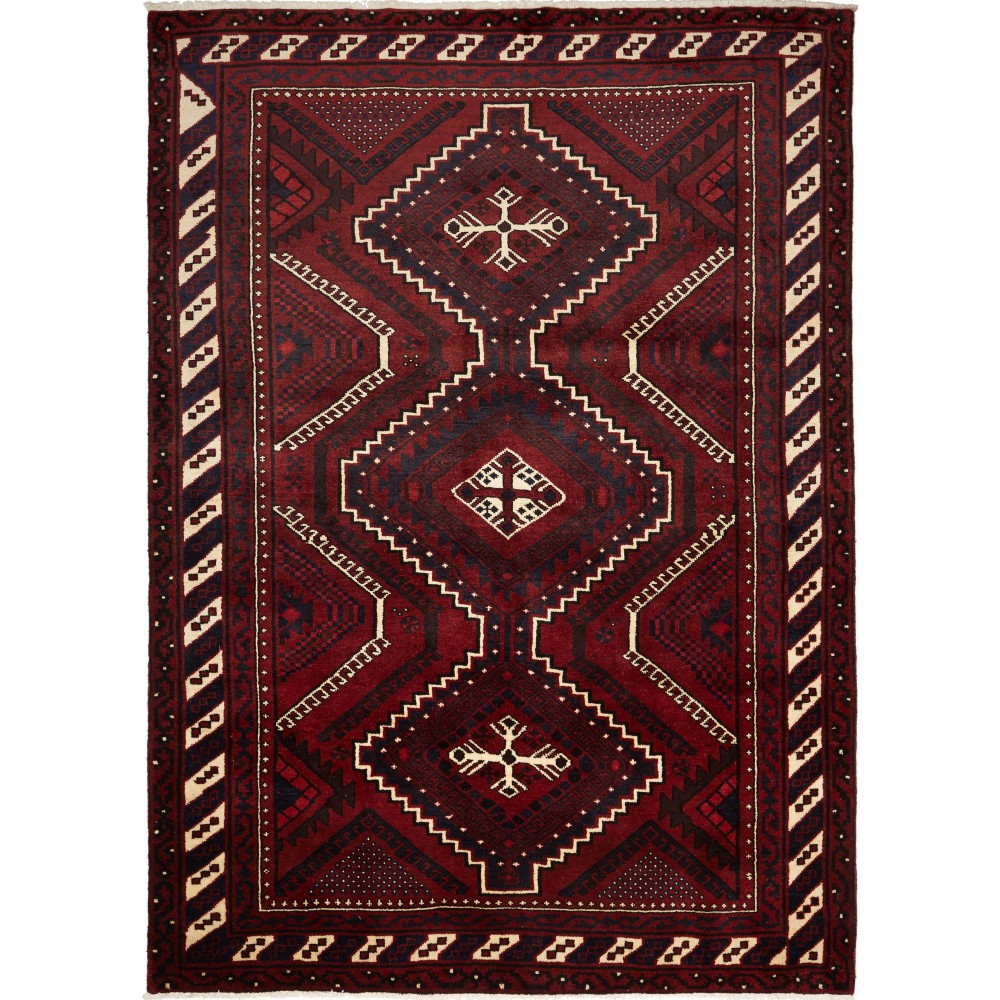 Tappeto Lori Persia blu giallo 225x310