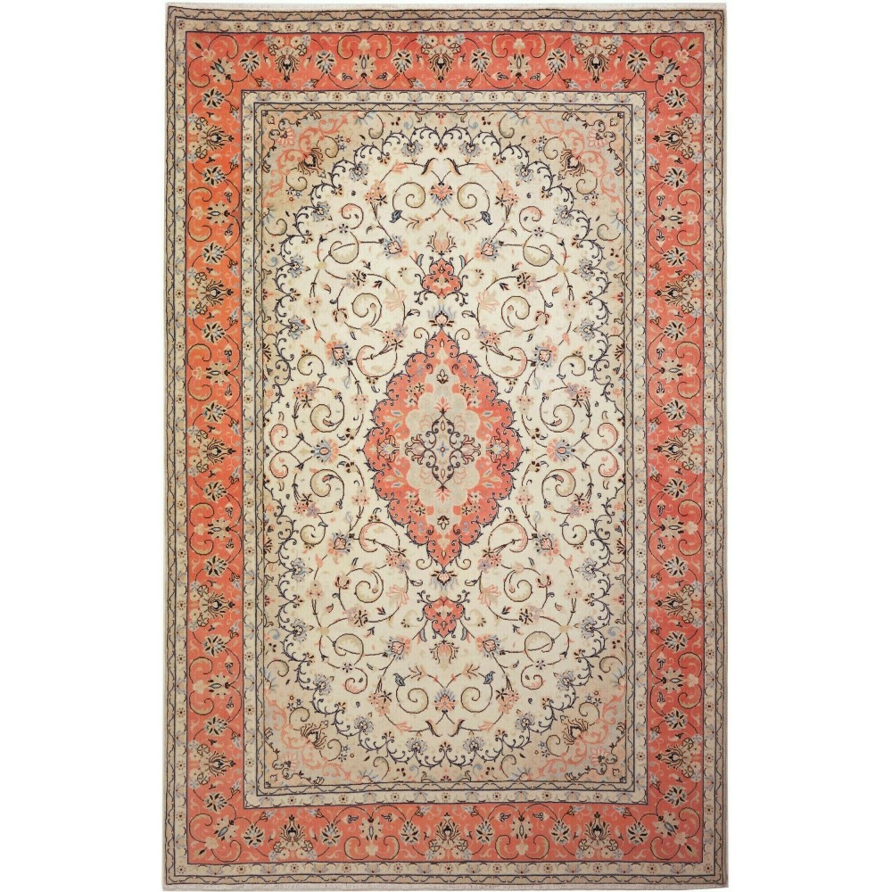 Tappeto Kashan Persia marrone grigio 192x300 Tappeto Kashan Persia marrone grigio 192x300