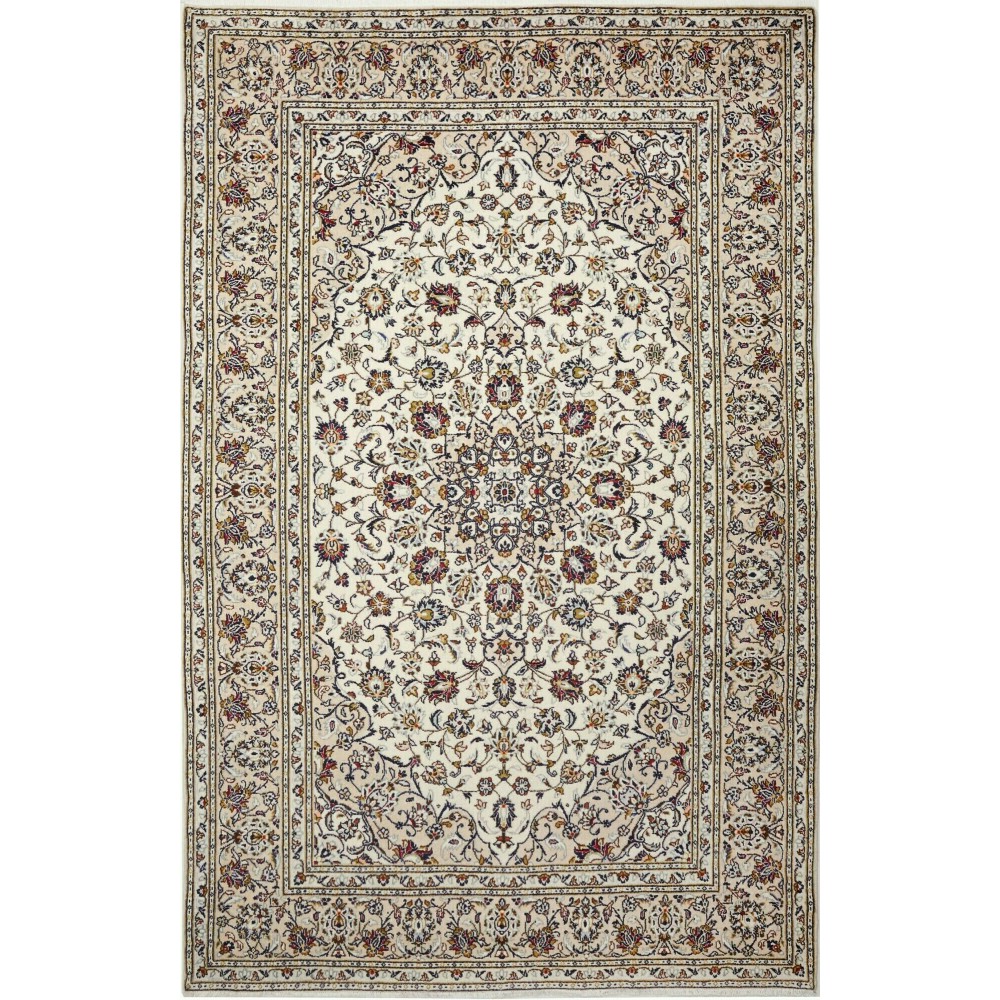 Tappeto Kashan Persia beige 190x300 Tappeto Kashan Persia beige 190x300