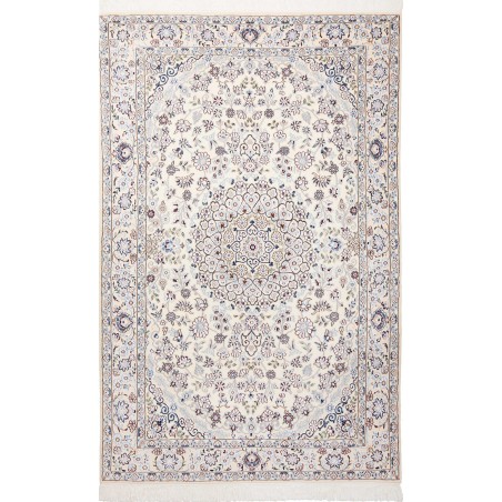 Tappeto Nain 9La Persia bianco grigio 132x205