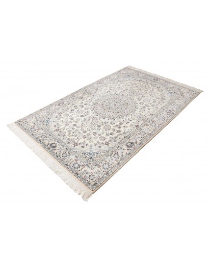 Tappeto Nain 9La Persia bianco grigio 132x205