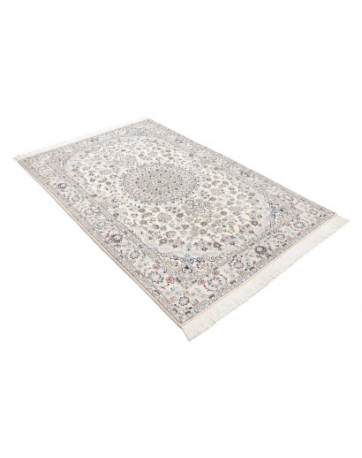 Tappeto Nain 9La Persia bianco grigio 132x205
