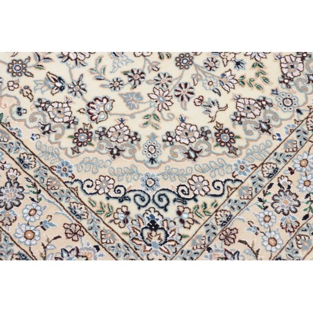 Tappeto Nain 9La Persia bianco grigio 132x205