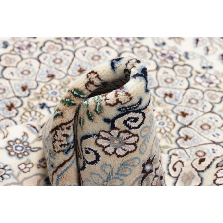 Tappeto Nain 9La Persia bianco grigio 132x205