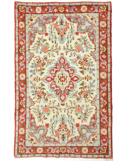 Tappeto Hamadan Persia beige marrone 85x133