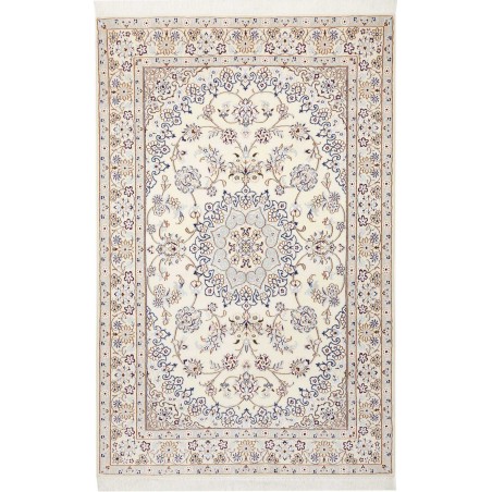 Tappeto Nain 9La Persia bianco 130x203