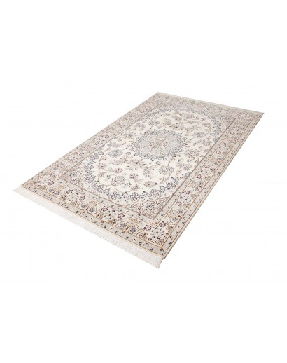 Tappeto Nain 9La Persia bianco 130x203