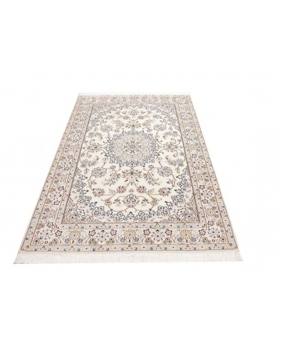 Tappeto Nain 9La Persia bianco 130x203