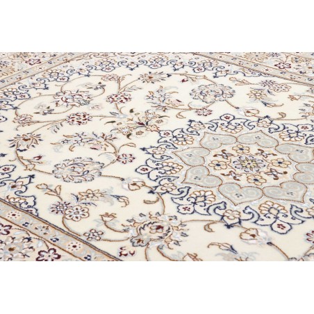 Tappeto Nain 9La Persia bianco 130x203