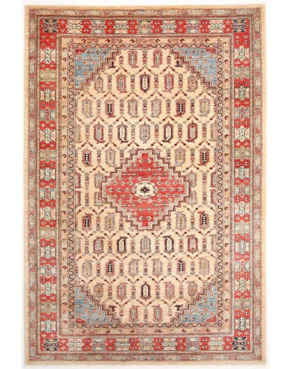 Tappeto Kazak Fine Pakistan marrone 206x299