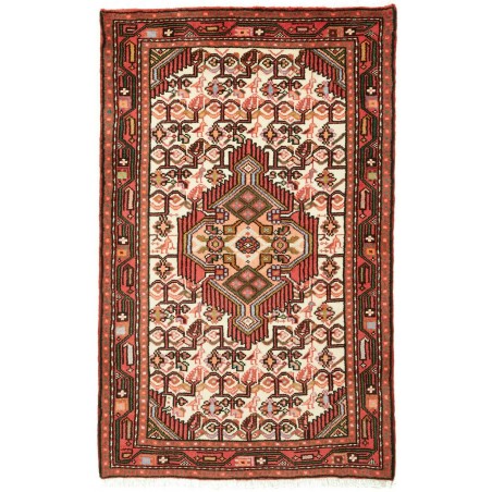 Tappeto Hamadan Persia rosso beige 78x125