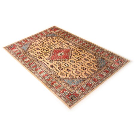 Tappeto Kazak Fine Pakistan marrone 206x299