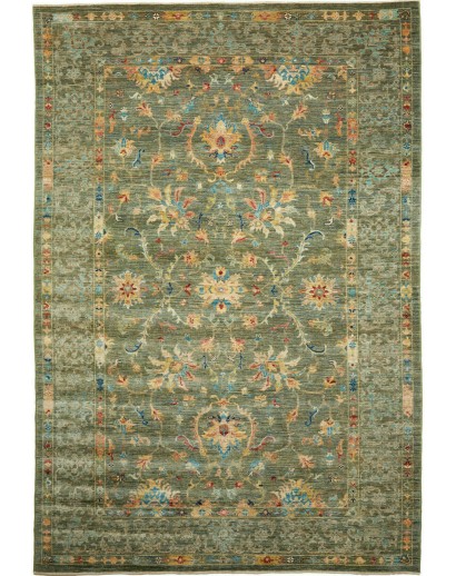 Tappeto Zigler Fine Pakistan bianco marrone 204x299