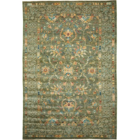 Tappeto Zigler Fine Pakistan bianco marrone 204x299