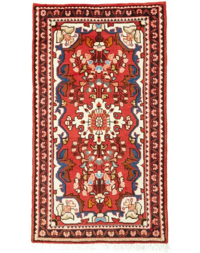 Tappeto Hamadan Persia marrone grigio 69x121