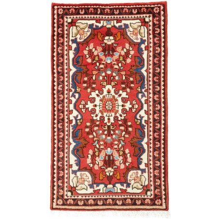 Tappeto Hamadan Persia marrone grigio 69x121