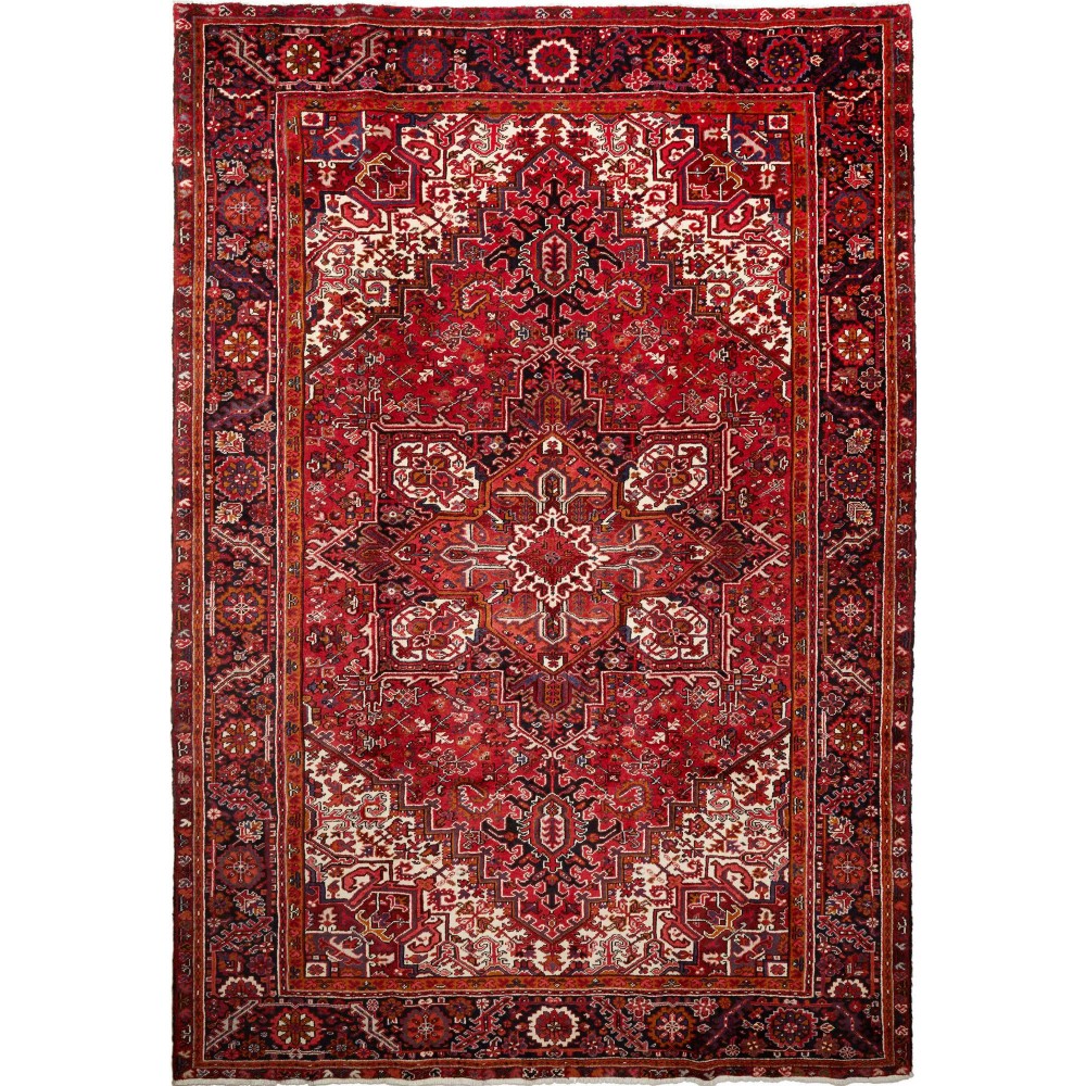 Tappeto Gorawan Persia marrone giallo 252x367