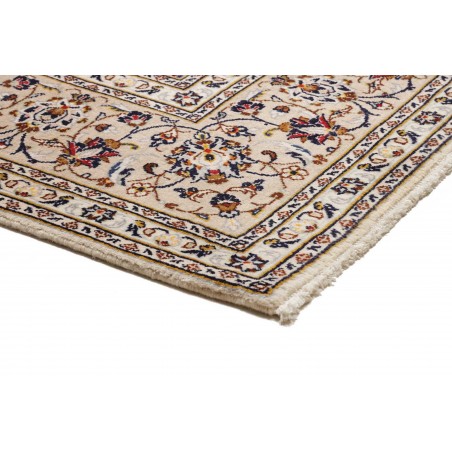Tappeto Kashan Persia azzurro marrone 200x305