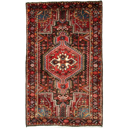 Tappeto Hamadan Persia grigio marrone 84x136
