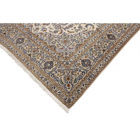 Tappeto Kashan Persia bianco marrone 244x362