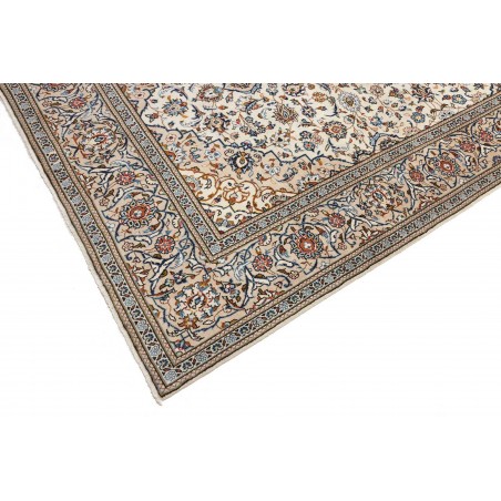 Tappeto Kashan Persia beige grigio 194x316