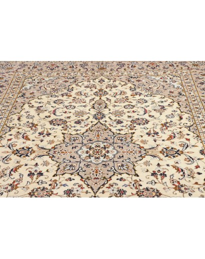 Tappeto Kashan Persia bianco 196x292
