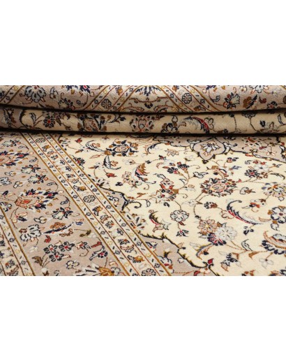Tappeto Kashan Persia bianco 196x292