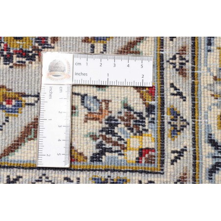 Tappeto Kashan Persia beige bianco 197x303
